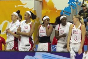 太猛了～美国女篮半场就打花塞内加尔了